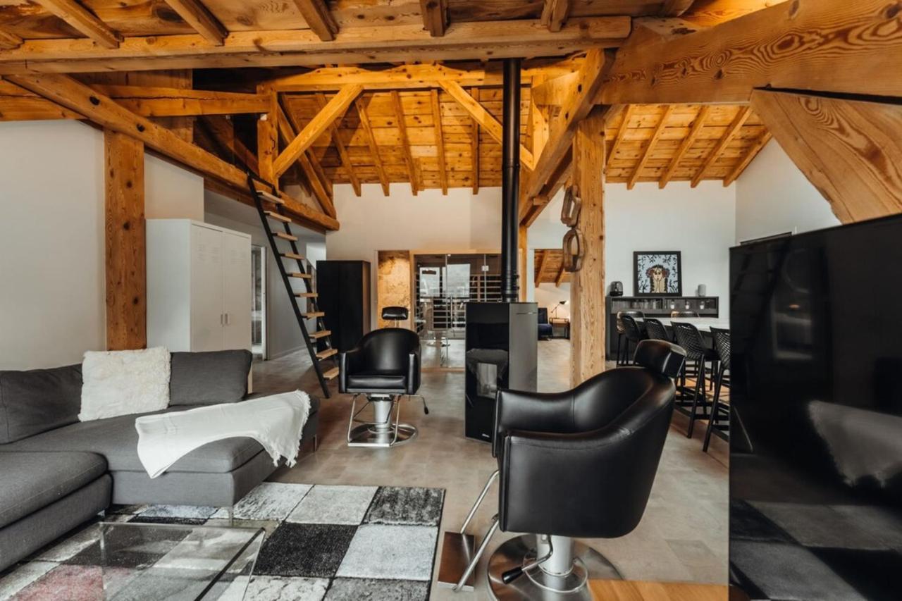Luxurious 3-Bedroom Flat With Sauna And Garage Шамони Экстерьер фото
