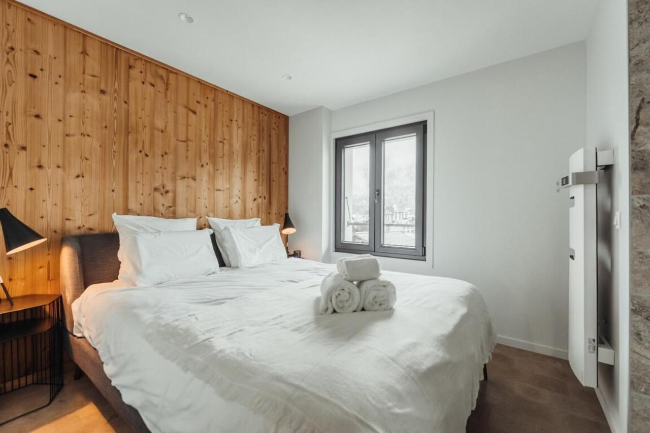 Luxurious 3-Bedroom Flat With Sauna And Garage Шамони Экстерьер фото